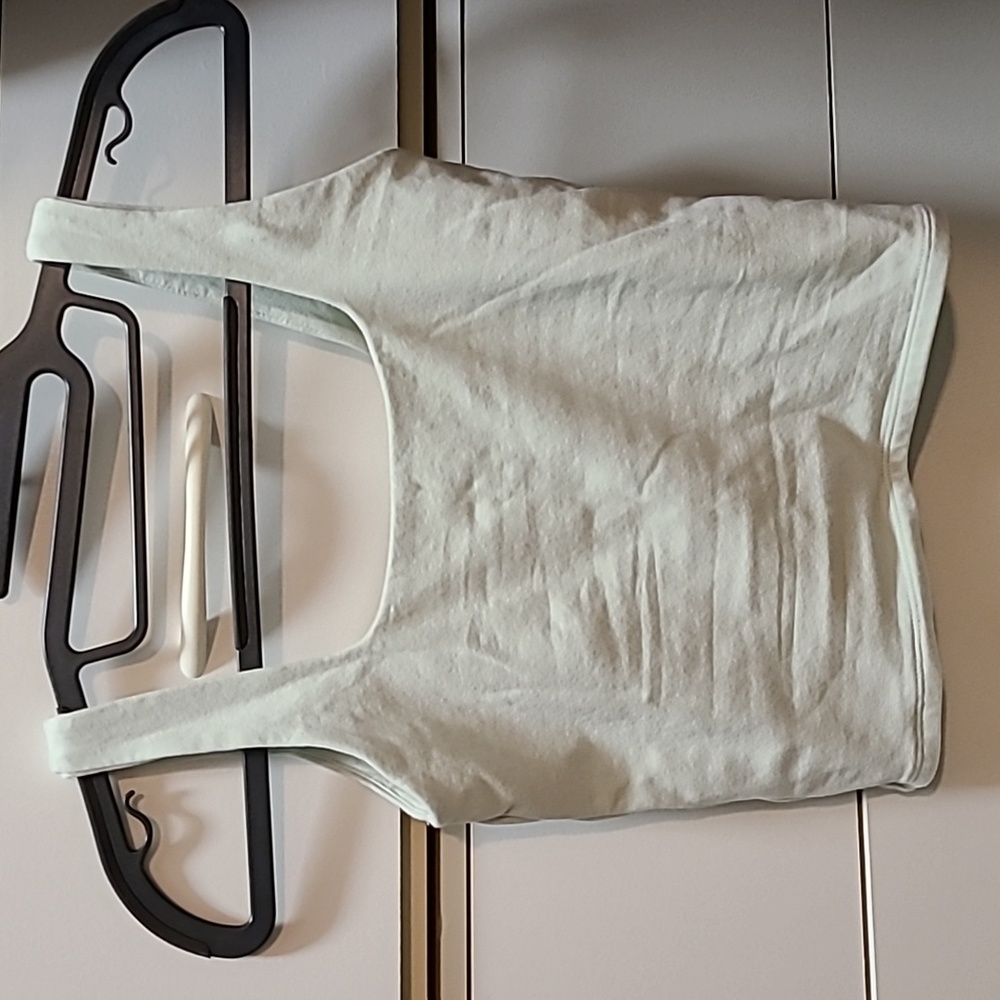 Light green Abercrombie crop top